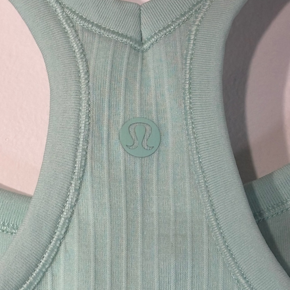 3 lululemon athletica Tank Tops in Burgundy, Brown, and Mint Size 6 - Picture 8 of 12